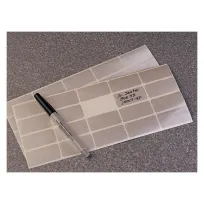 Маркер перманентный по стеклу и пластмассе, крио, черный, 10 шт./уп.